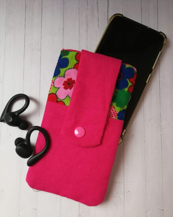 ITH Stickdatei Handyhülle mit Fach
