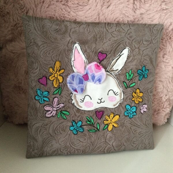 ITH Stickdatei Kissen quadratisch Blanko