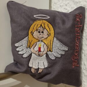 ITH Stickdatei Kissen quadratisch Blanko