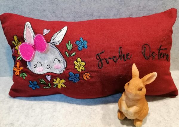 ITH Stickdatei Kissen rechteckig Blanko