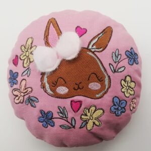 ITH Stickdatei Kissen rund Blanko