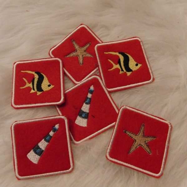 ITH Stickdatei Paket Memoryspiel Blanko – 2 Größen