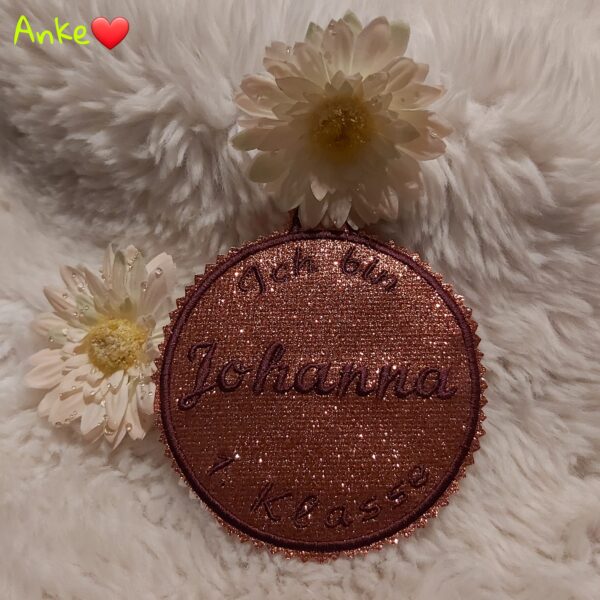 ITH Stickdatei Plaketten Schulanfang