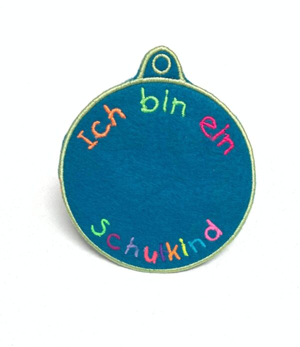 ITH Stickdatei Plaketten Schulanfang