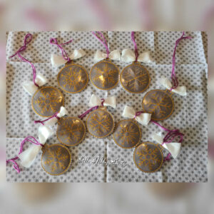 ITH Stickdatei Schneeflocken 5-er