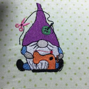 ITH Stickdatei Stabfigur, Anhänger und Vollstick Nähwichtel