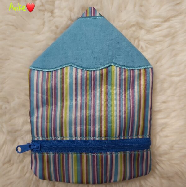 ITH Stickdatei Tasche Rechenkette Buntstift