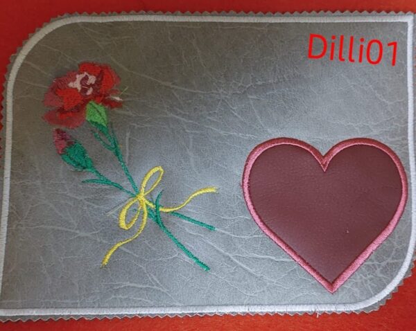 ITH Stickdatei Tassenlounge mit Herz Blanko