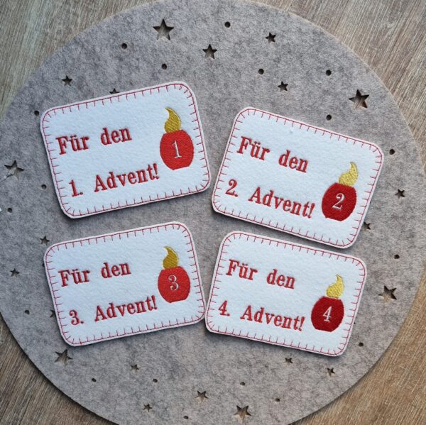 ITH Stickdatei Weihnacht Advent to go