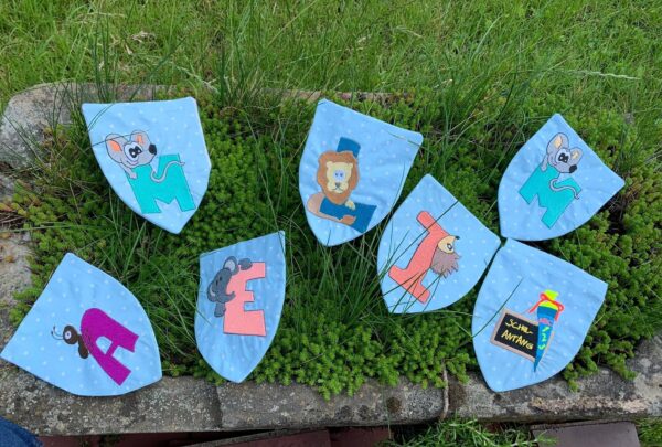 ITH Stickdatei Wimpel