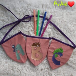 ITH Stickdatei Wimpel