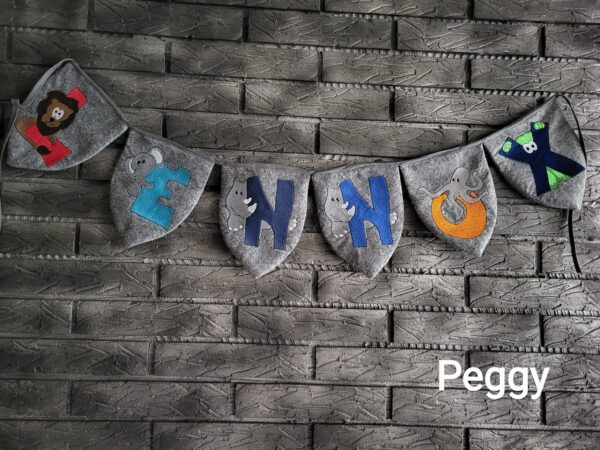 ITH Stickdatei Wimpel