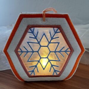 ITH Stickdatei Winterlichter