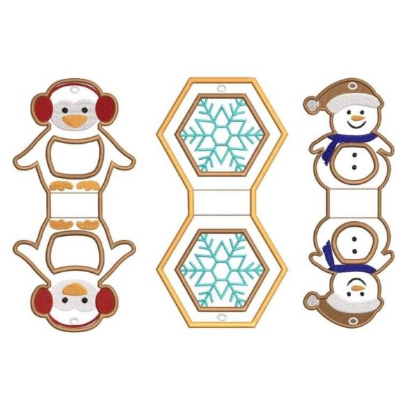 ITH Stickdatei Winterlichter