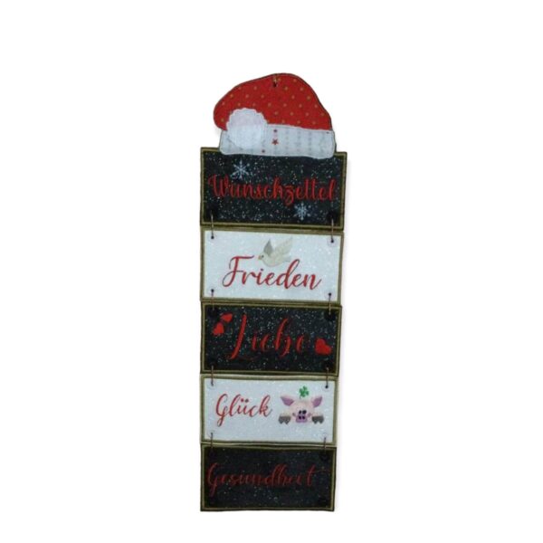 ITH Stickdatei Wunschzettel