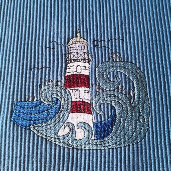 Stickdatei Leuchtturm