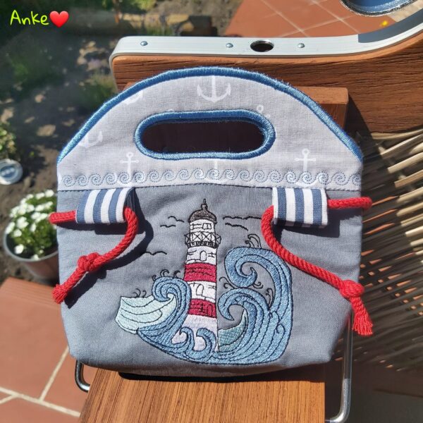 Stickdatei Leuchtturm