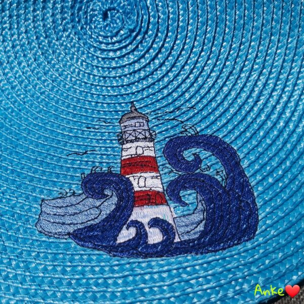 Stickdatei Leuchtturm