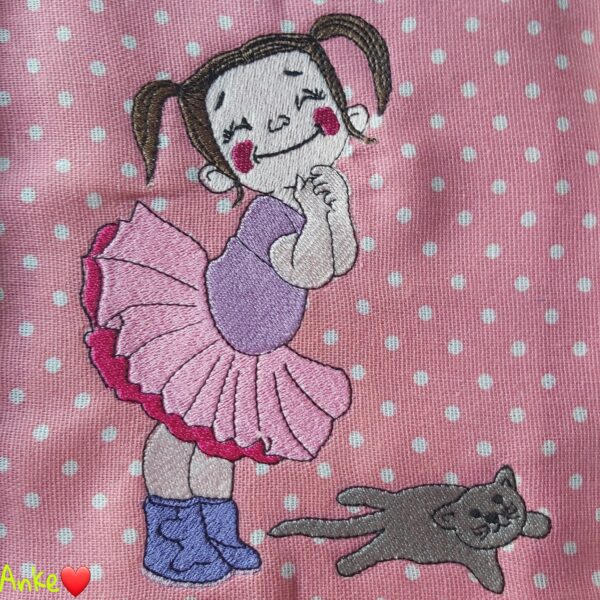 Stickdatei Mädchen Mimi