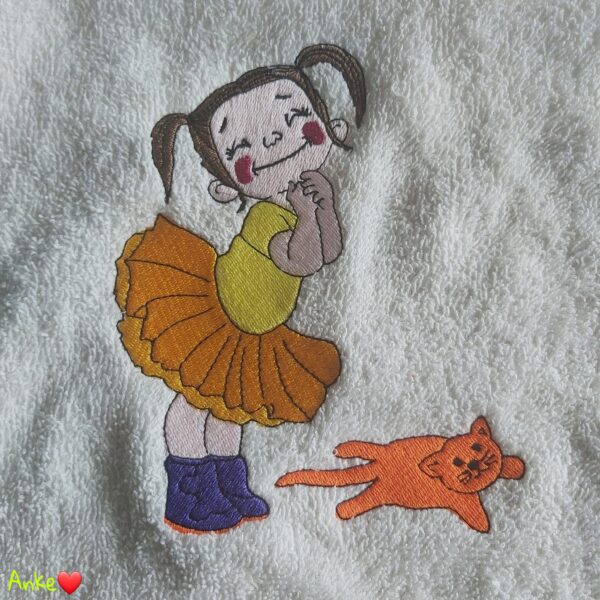 Stickdatei Mädchen Mimi