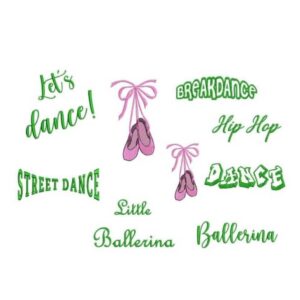 Stickdatei Tanzen Mega Set DanceKids