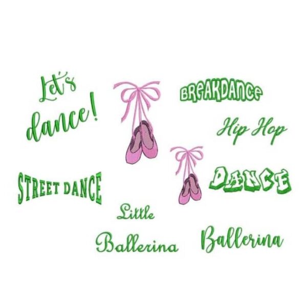 Stickdatei Tanzen Mega Set DanceKids