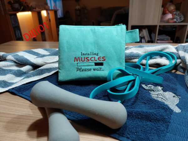 Stickdatei Sport mit Sprüchen