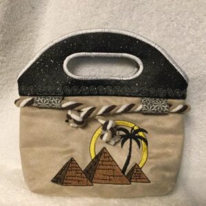 Stickdatei Pyramiden Ägypten – Silhouette Design