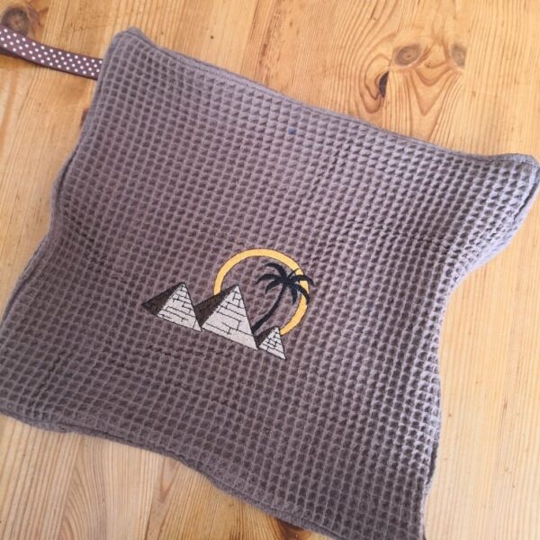 Stickdatei Pyramiden Ägypten – Silhouette Design