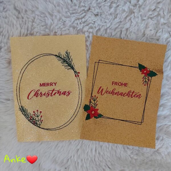 Stickdatei Weihnachten Rahmen