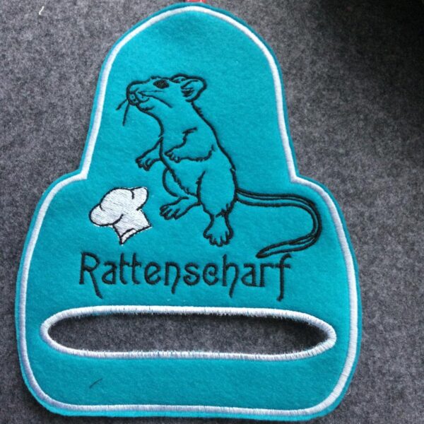Stickdatei Ratte Ratatouille