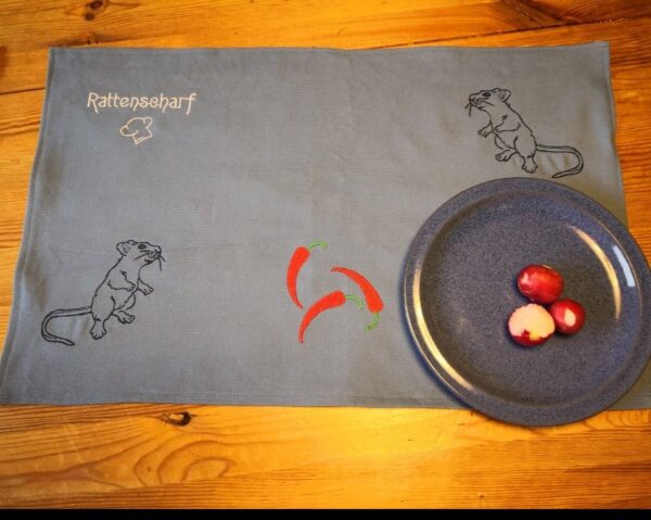 Stickdatei Ratte Ratatouille