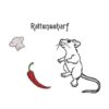 Stickdatei Ratte Ratatouille