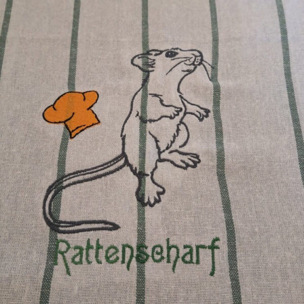 Stickdatei Ratte Ratatouille
