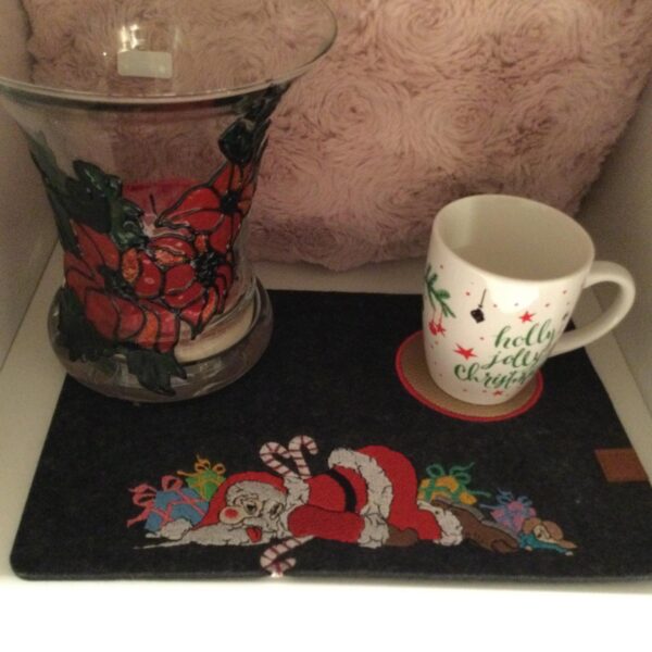 Stickdatei Weihnachtsmann - Santa