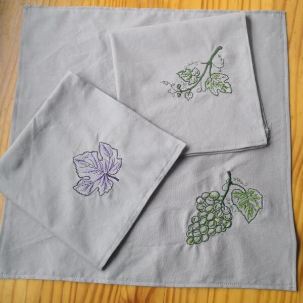 Stickdatei Serie Set WeinLaub