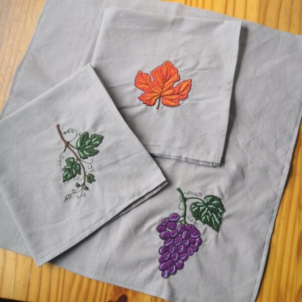 Stickdatei Serie Set WeinLaub