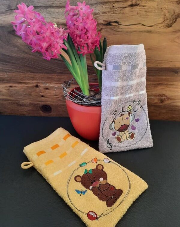 Stickdatei Bären 4-er Set