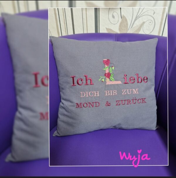 Stickdatei Sprüche Ich liebe dich