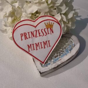 Stickdatei Spruch Prinzessin MIMIMI 👸