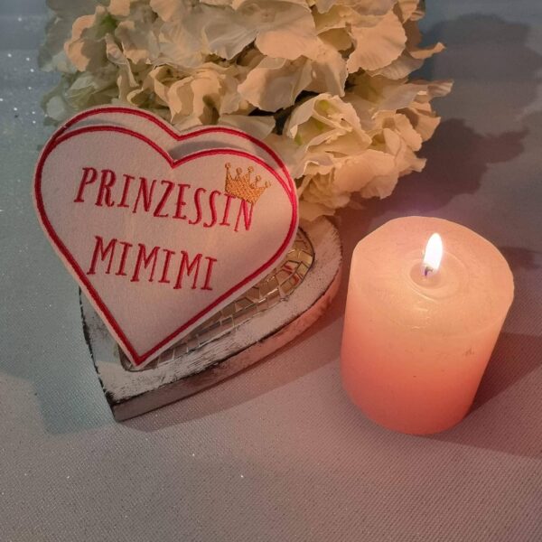 Stickdatei Spruch Prinzessin MIMIMI 👸