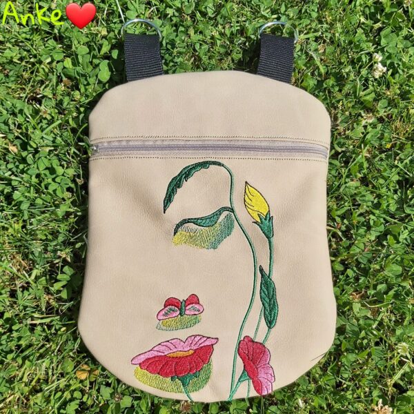 ITH Stickdatei Tasche 20x28 – Kleine Umhängetasche sticken