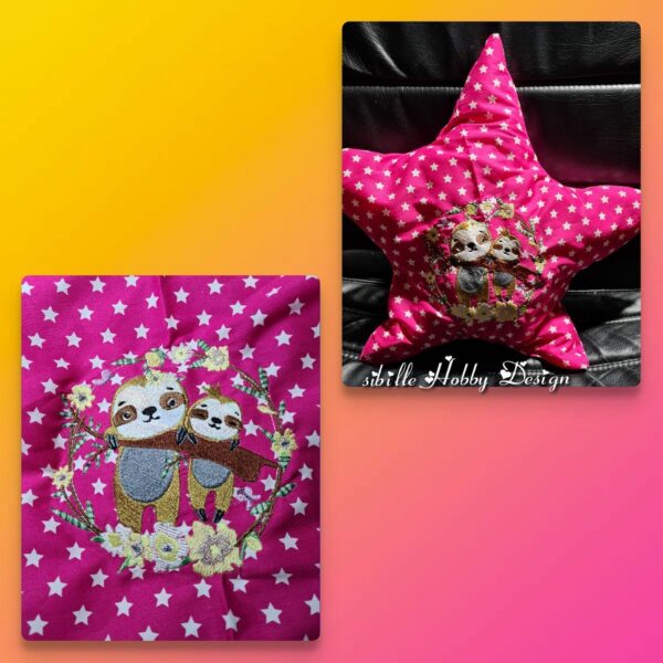 Stickdatei Faultier Vollstick