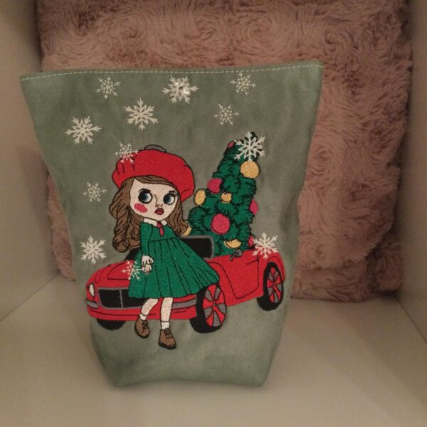 Stickdatei Weihnachten Vintage