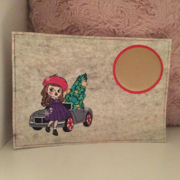 Stickdatei Weihnachten Vintage