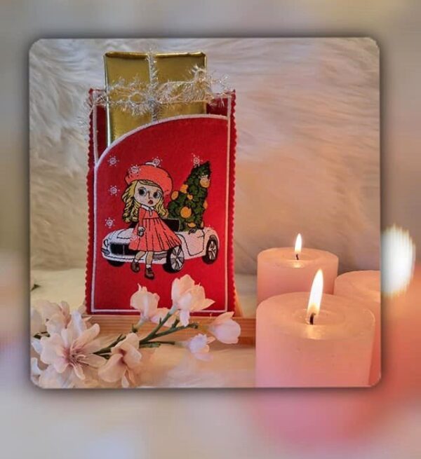 Stickdatei Weihnachten Vintage