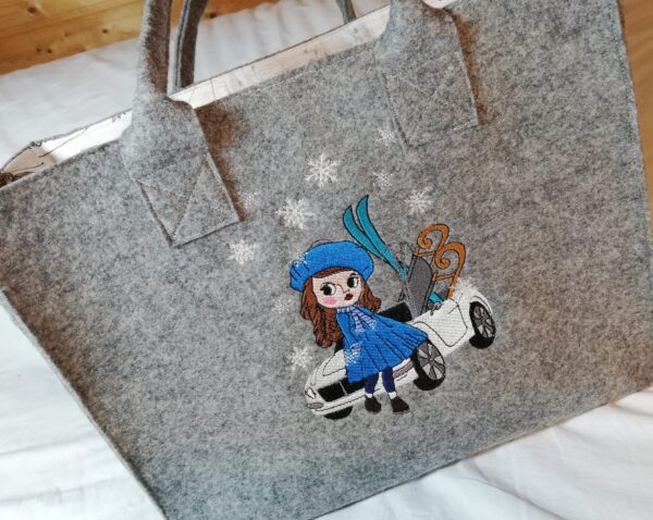 Stickdatei Winter Vintage