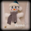 ITH Stickdatei Schneemann von stiXXie by lajana