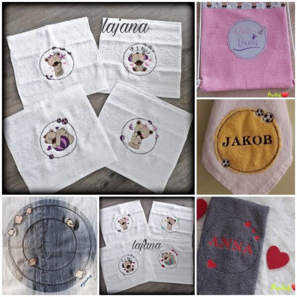 Stickdatei Doodlerahmen Set Teil 2 von stiXXie by lajana