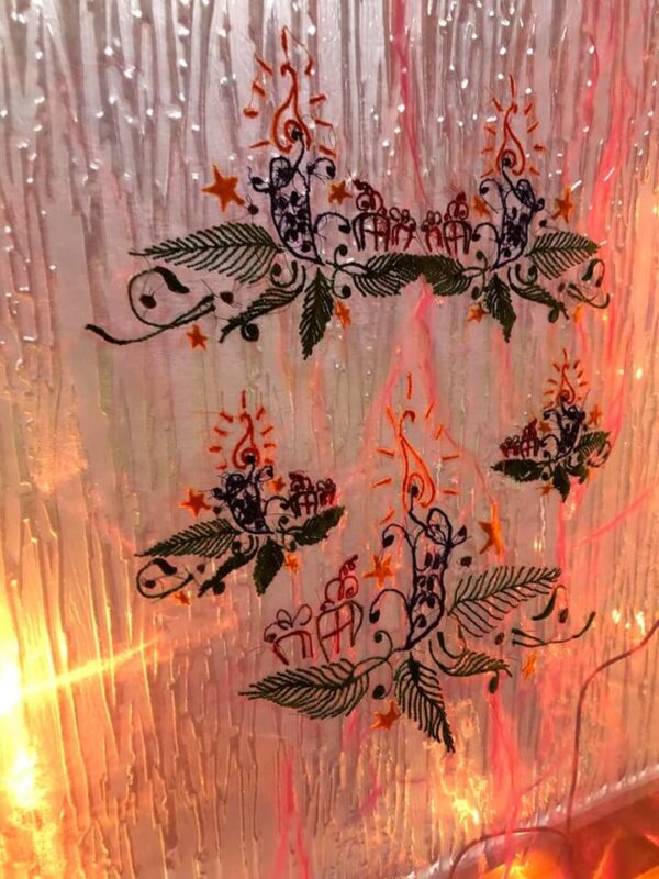Stickdatei Weihnachtsmotiv »Edel« von stiXXie by lajana